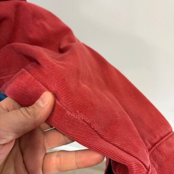 Vintage 1980s Canada Sportswear Racing Denim Jacket, Size M mens womens L - Picture 9 of 10